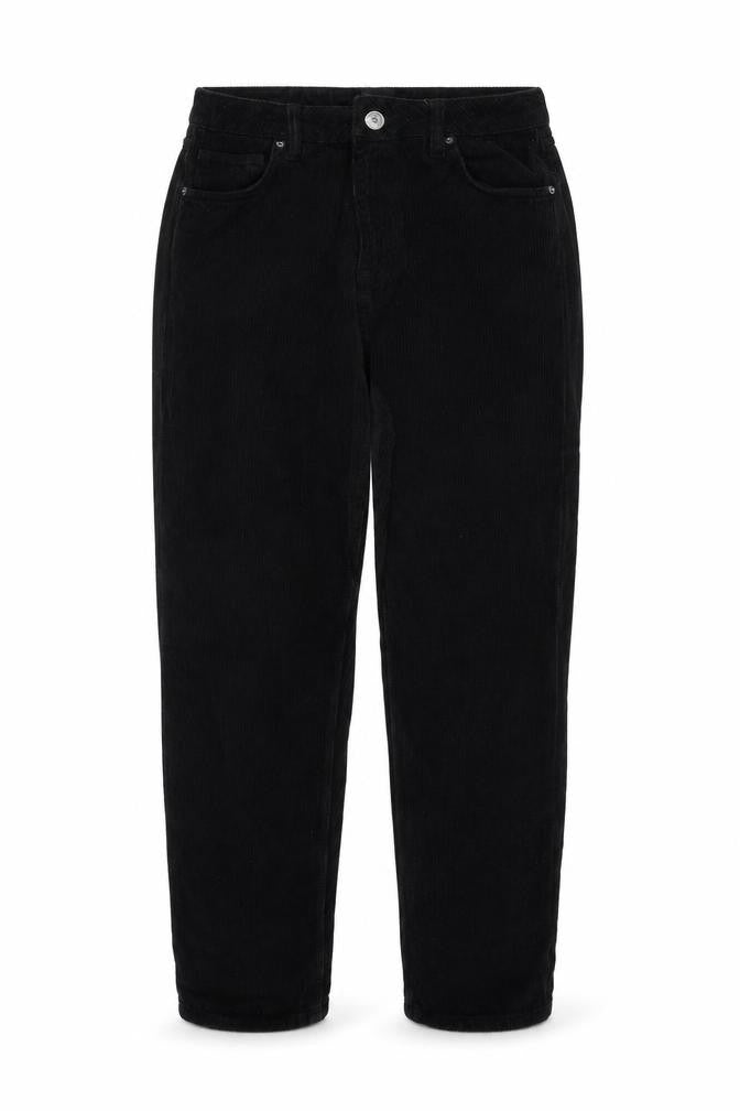 BDG Womens Black Cotton Trousers Size 30 in L32 in Regular Zip