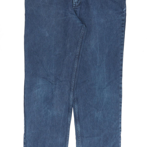 Killer Jeans Mens Blue Cotton Straight Jeans Size 36 in L34 in Regular Zip