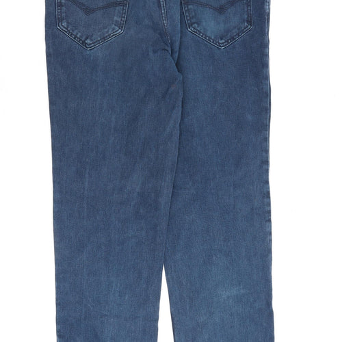 Killer Jeans Mens Blue Cotton Straight Jeans Size 36 in L34 in Regular Zip