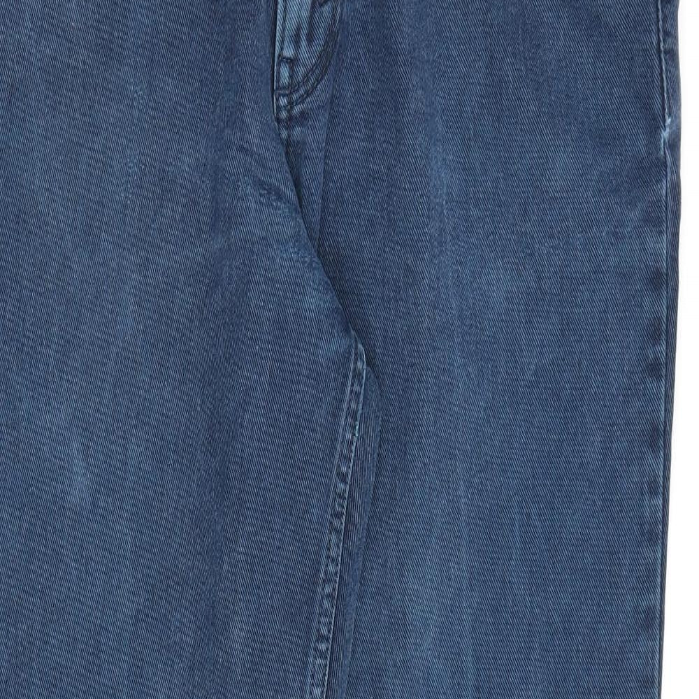 Killer Jeans Mens Blue Cotton Straight Jeans Size 36 in L34 in Regular Zip