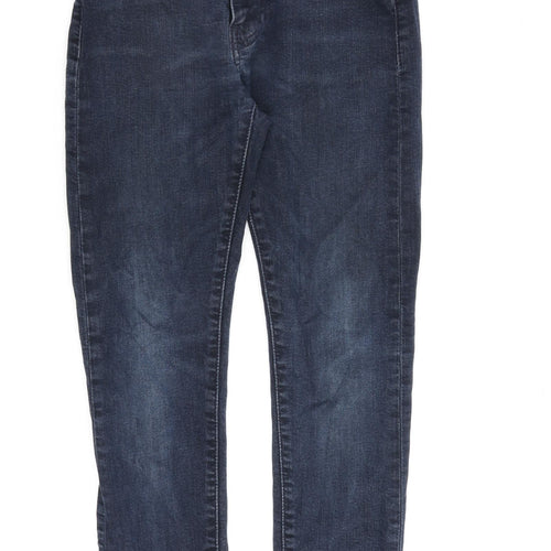 Levi's Mens Blue Cotton Skinny Jeans Size 30 in L30 in Regular Zip