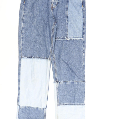 BDG Womens Blue Cotton Straight Jeans Size 28 in L32 in Regular Button