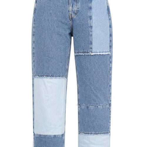 BDG Womens Blue Cotton Straight Jeans Size 28 in L32 in Regular Button