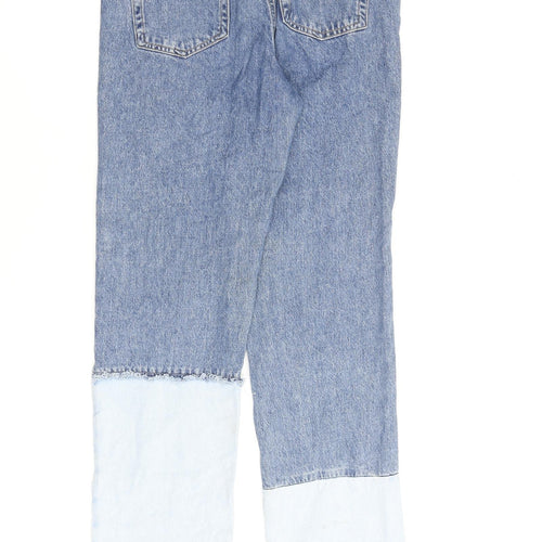 BDG Womens Blue Cotton Straight Jeans Size 28 in L32 in Regular Button