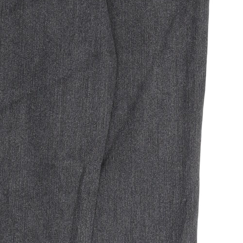 Very Girls Grey Cotton Skinny Jeans Size 15 Years L28 in Regular Zip