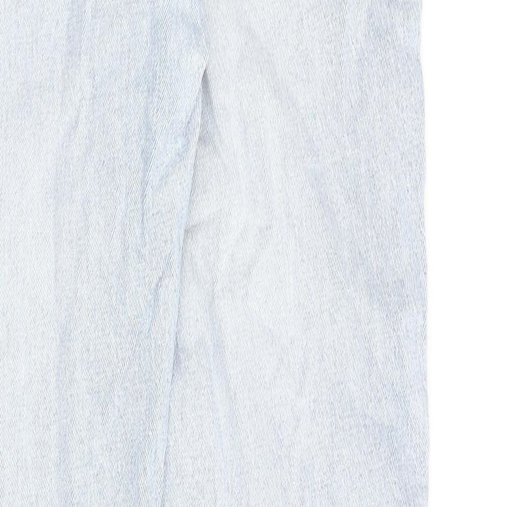 Levi's Mens Blue Cotton Straight Jeans Size 32 in L30 in Regular Zip