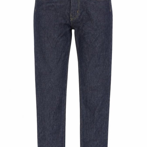 Weekday Womens Blue Cotton Straight Jeans Size 27 in L30 in Regular Zip