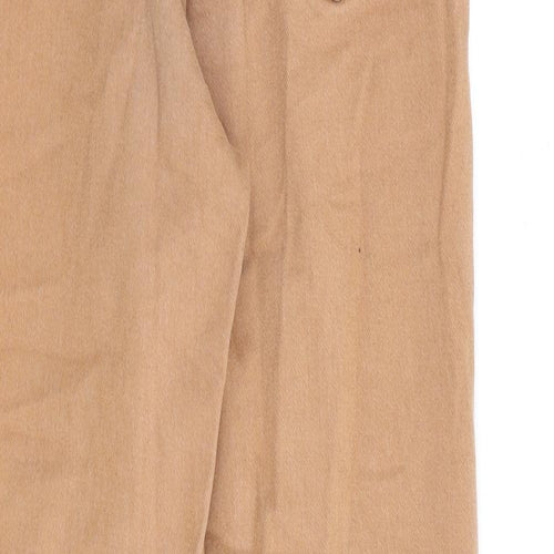 H&M Womens Brown Cotton Mom Jeans Size 8 L28 in Regular Zip