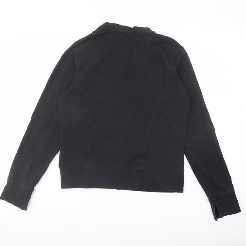 Elle Sport Womens Grey Cotton Pullover Sweatshirt Size 12 Pullover