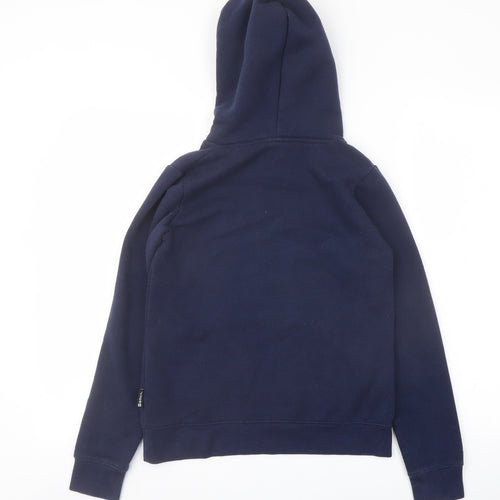 Bench Girls Blue Cotton Pullover Hoodie Size 11-12 Years Pullover