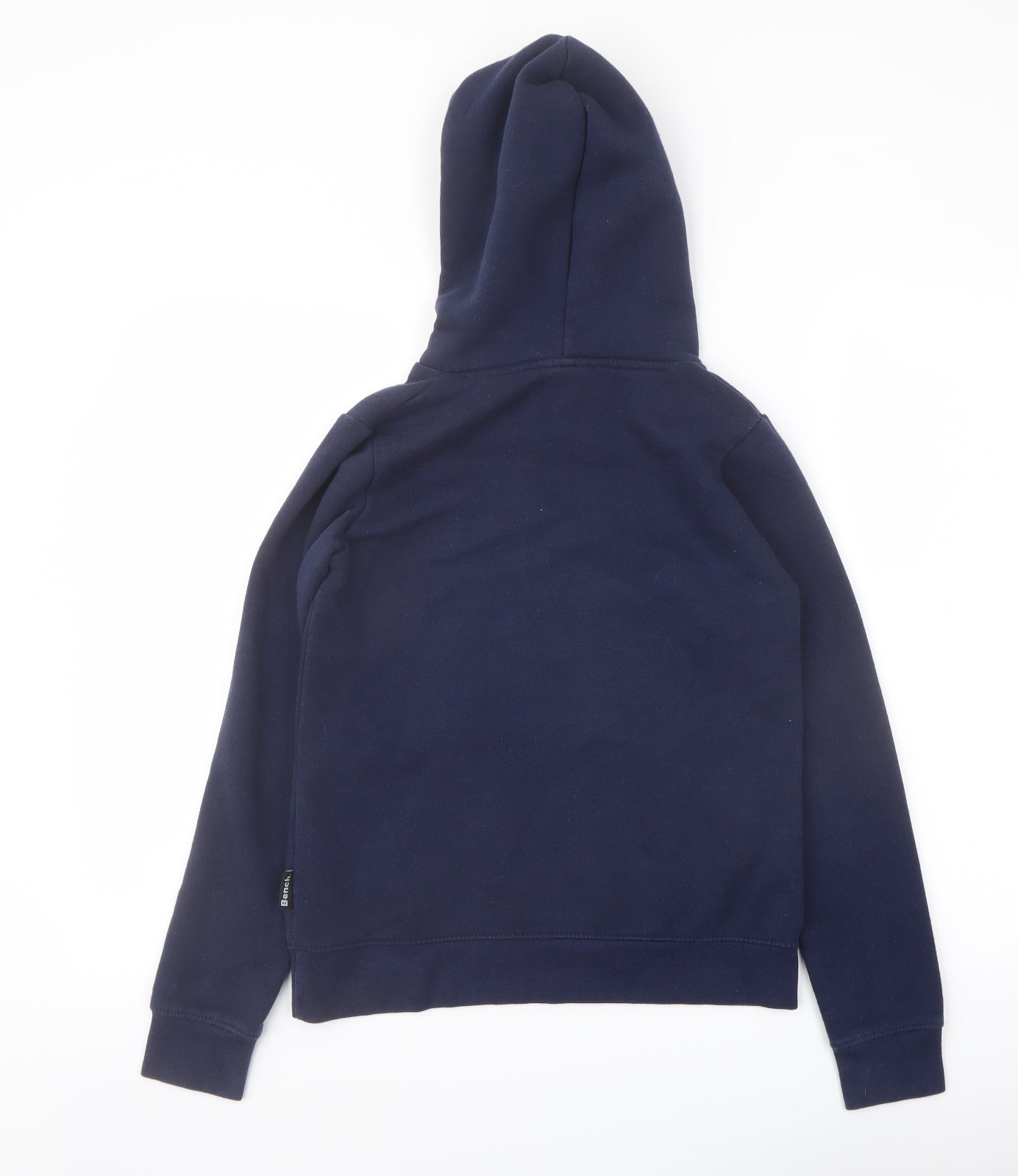 Bench Girls Blue Cotton Pullover Hoodie Size 11-12 Years Pullover