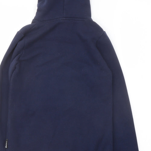 Bench Girls Blue Cotton Pullover Hoodie Size 11-12 Years Pullover
