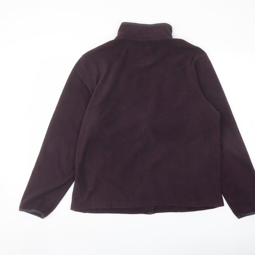 Marks and Spencer Mens Purple Jacket Size M Zip
