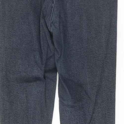 George Womens Blue Cotton Skinny Jeans Size 12 L28 in Regular Button