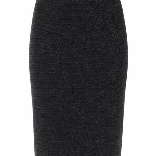 Red Herring Womens Black Nylon Straight & Pencil Skirt Size 10