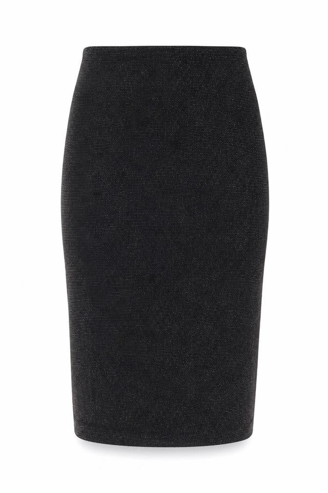 Red Herring Womens Black Nylon Straight & Pencil Skirt Size 10