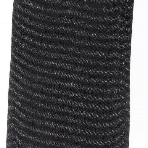 Red Herring Womens Black Nylon Straight & Pencil Skirt Size 10