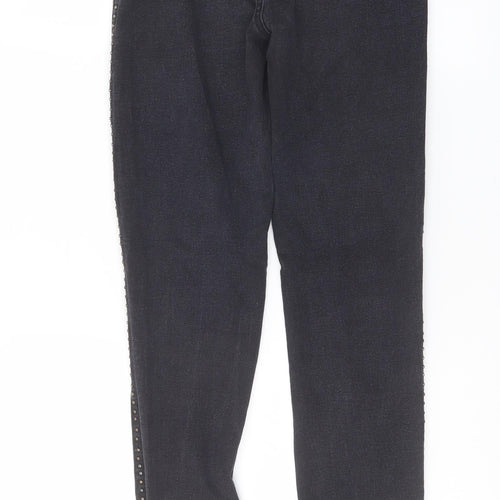 New Look Womens Blue Cotton Skinny Jeans Size 10 L30 in Regular