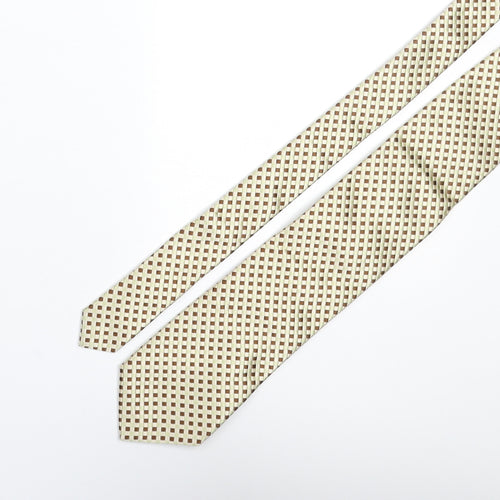 Profumo Mens Multicoloured Plaids & Checks Silk Pointed Tie One Size