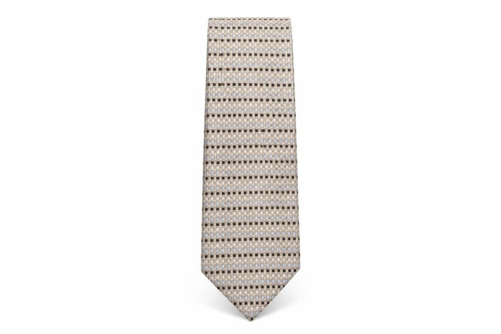 Deha Villand Mens Multicoloured Plaids & Checks Silk Pointed Tie One Size