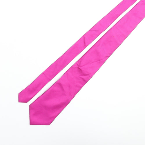 Austin Reed Mens Pink Silk Pointed Tie One Size