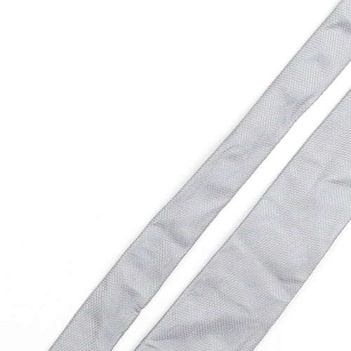 Charles Tyrwhitt Mens Grey Silk Pointed Tie One Size