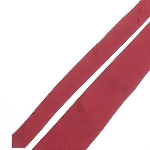 Taylor & Hunt Mens Red Silk Pointed Tie One Size