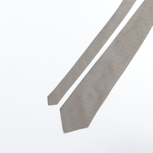 Valeria Boldi Mens Beige Polyester Pointed Tie One Size