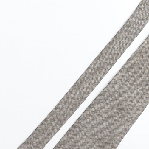 Valeria Boldi Mens Beige Polyester Pointed Tie One Size