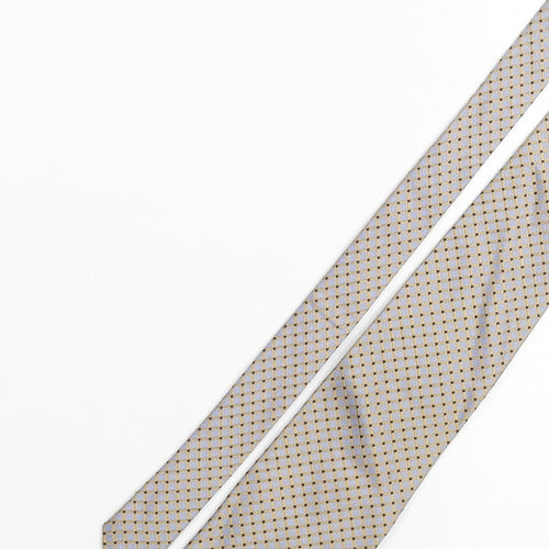 Deha Villand Mens Multicoloured Geometric Silk Pointed Tie One Size