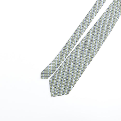 Tie Rack Mens Multicoloured Plaids & Checks Polyester Pointed Tie One Size