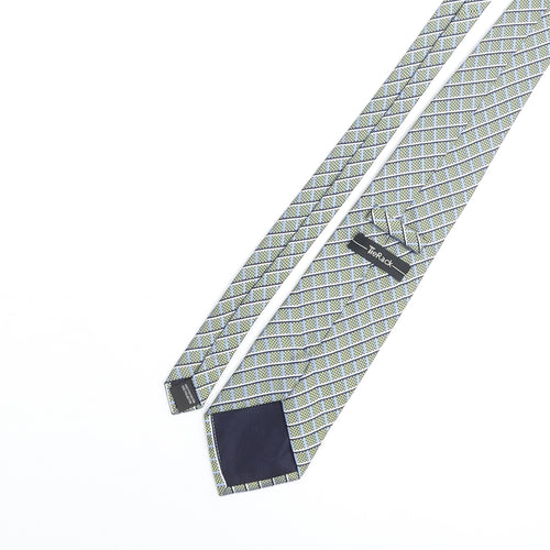 Tie Rack Mens Multicoloured Plaids & Checks Polyester Pointed Tie One Size