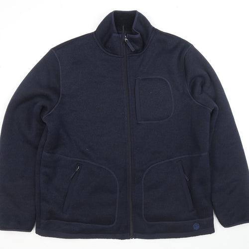 Marks and Spencer Mens Blue Jacket Size XL Zip