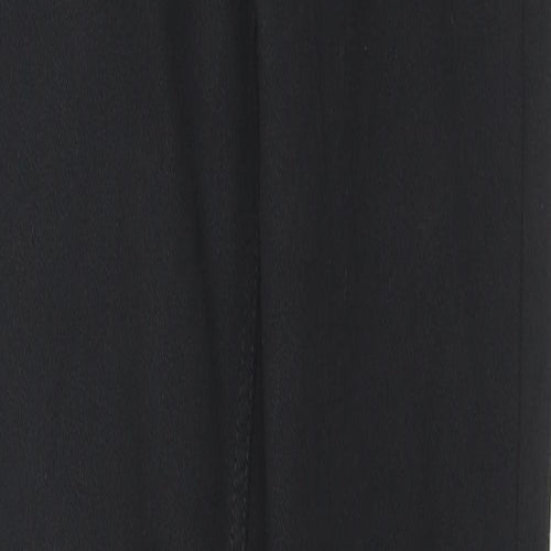 Marks and Spencer Womens Black Cotton Jegging Trousers Size 6 L26 in Regular