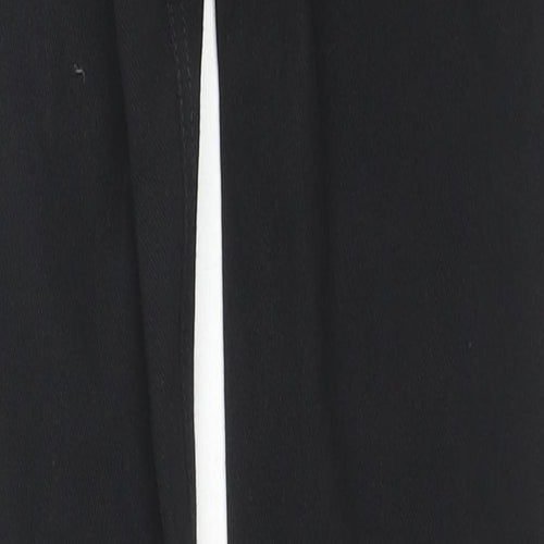 Marks and Spencer Womens Black Cotton Jegging Trousers Size 6 L26 in Regular