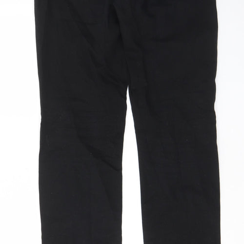 Levi's Mens Black Cotton Straight Jeans Size 33 in L32 in Regular Zip - Pockets, Belt Loops