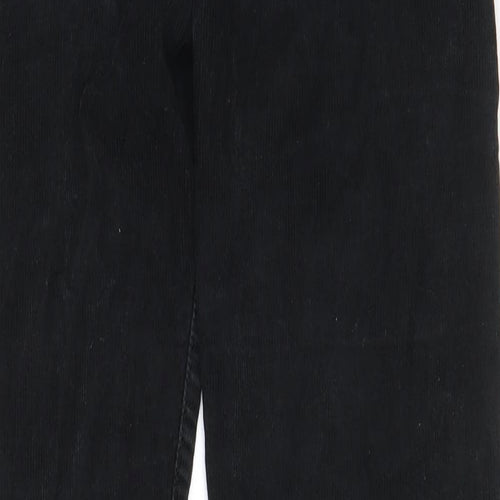 Levi's Mens Black Cotton Trousers Size 28 in L31 in Regular Zip - Pockets, Belt Loops, Logo