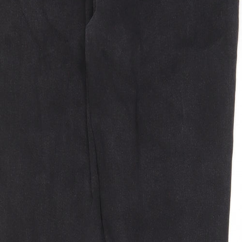 M&Co Womens Grey Cotton Skinny Jeans Size 14 L28 in Regular