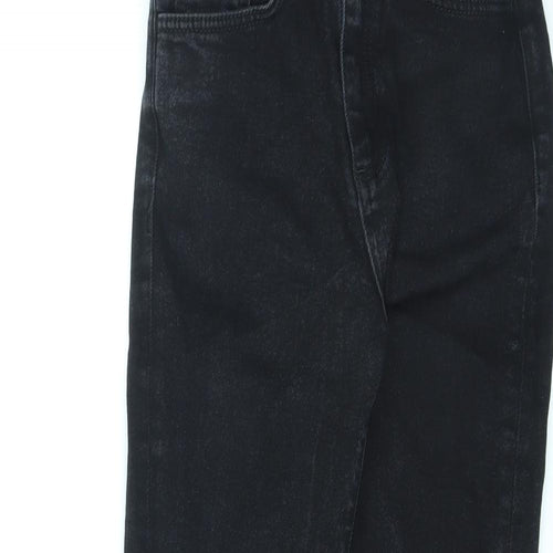 RGNC X NU-IN Womens Black Cotton Skinny Jeans Size 26 L30 in Regular Zip