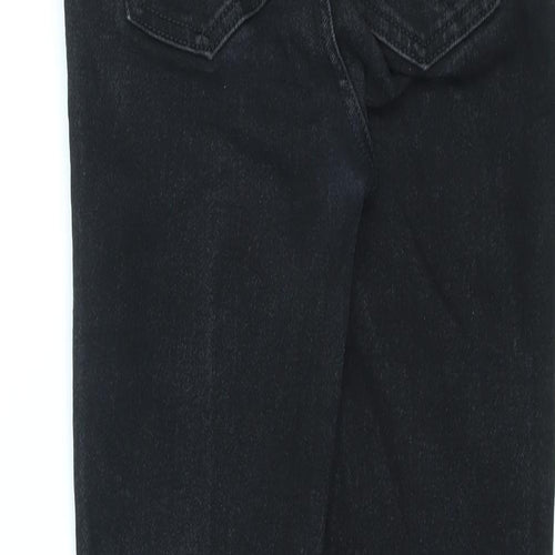 RGNC X NU-IN Womens Black Cotton Skinny Jeans Size 26 L30 in Regular Zip