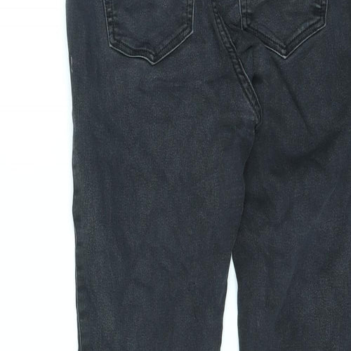 NEXT Womens Black Cotton Jegging Jeans Size 14 L28 in Regular