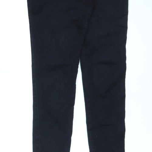 Fragile Womens Black Cotton Skinny Jeans Size 10 L27 in Regular Zip