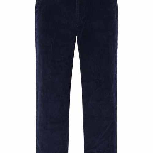 Skopes Mens Blue Cotton Trousers Size 34 in L27 in Regular Zip