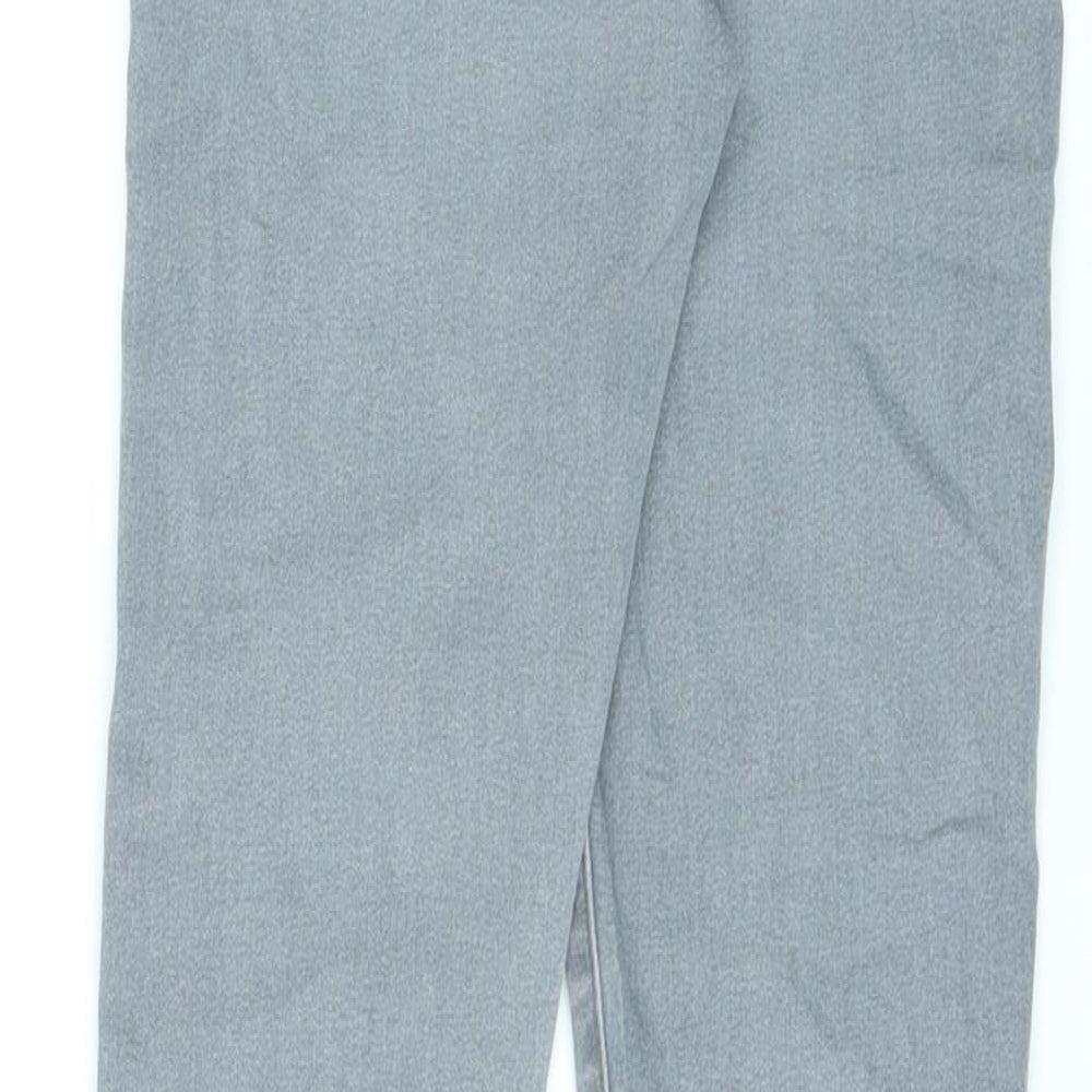 F&F Girls Grey Cotton Skinny Jeans Size 9-10 Years L23 in Regular