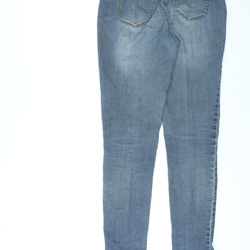 D. Jeans Womens Blue Cotton Skinny Jeans Size 6 L27 in Regular Zip