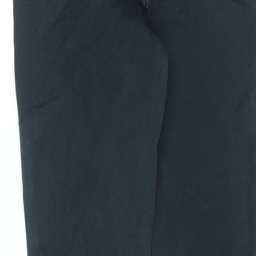 JACK & JONES Mens Black Cotton Tapered Jeans Size XS L24 in Regular Drawstring