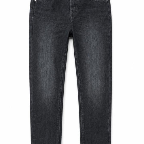 Pep&Co Girls Black Cotton Skinny Jeans Size 10-11 Years L23 in Regular Zip