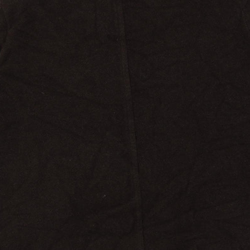 Living Womens Brown Pea Coat Coat Size 18 Button - Faux Fur Collar