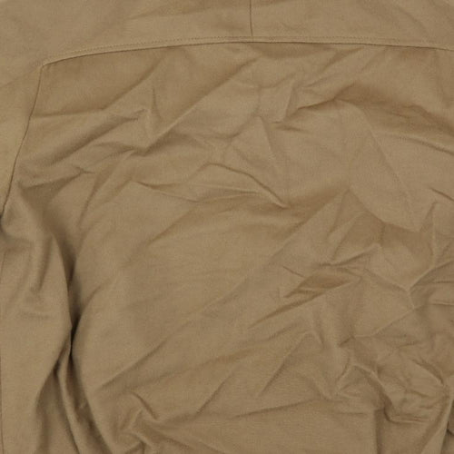 Lampert Womens Beige Jacket Size 10 Button
