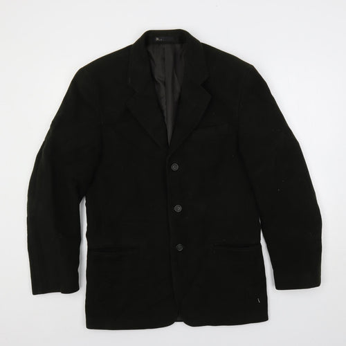 BHS Mens Green Cotton Jacket Blazer Size 36 Regular